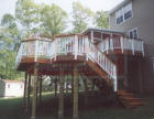 multi level ipe deck